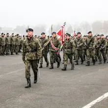 Zobacz zdjęcie: Zmiana warty u świętoszowskich pancerniaków