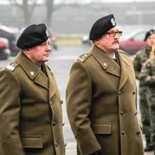 Zobacz zdjęcie: Zmiana warty u świętoszowskich pancerniaków
