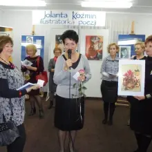 Zobacz zdjęcie: Wernisaż prac Jolanty Koźmin