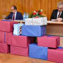 Zobacz zdjęcie: Powiat uhonorował zdobywczynię Pucharu Świata Sonię Turzyniecką