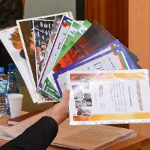 Zobacz zdjęcie: Powiat uhonorował zdobywczynię Pucharu Świata Sonię Turzyniecką