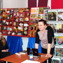Zobacz zdjęcie: Biblioteka szkolna ZSOiZ gościła Grażynę Hanaf