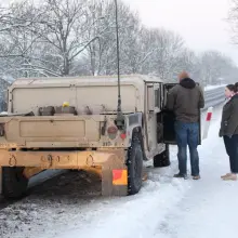 Zobacz zdjęcie: Kolizja Hummera na ul. Kościuszki w Bolesławcu