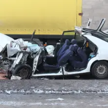 Zobacz zdjęcie: Wypadek pod wiaduktem - 2 osoby ranne