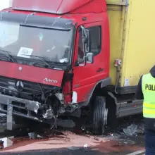 Zobacz zdjęcie: Wypadek pod wiaduktem - 2 osoby ranne
