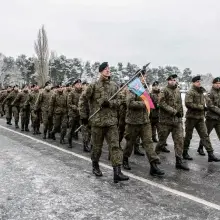 Zobacz zdjęcie: W Świętoszowie już powitano Amerykanów i rozpoczęto wspólne szkolenie