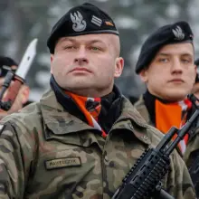 Zobacz zdjęcie: W Świętoszowie już powitano Amerykanów i rozpoczęto wspólne szkolenie