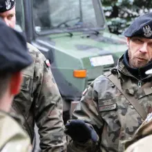 Zobacz zdjęcie: 10 Brygada Kawalerii Pancernej i żołnierze US Army w Tłusty Czwartek: po szkoleniu pączki