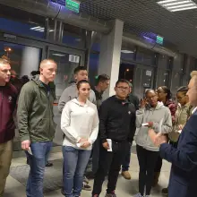 Zobacz zdjęcie: Amerykańscy żołnierze na meczu Turowa