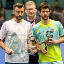 Zobacz zdjęcie: Michał Przysiężny i Jürgen Melzer
