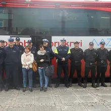 Zobacz zdjęcie: spoKREWnieni służbą mundurowi oddali krew
