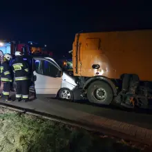 Zobacz zdjęcie: Wypadek pod Bolesławcem, 7 osób rannych