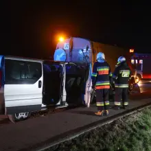 Zobacz zdjęcie: Wypadek pod Bolesławcem, 7 osób rannych