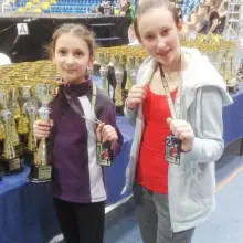 Zobacz zdjęcie: Siostry-gladiatorki ze złotem i srebrem Mistrzostw Polski Muaythai