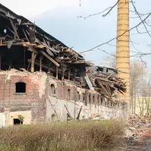 Zobacz zdjęcie: Rozbiórka zakładów ceramicznych w Bolesławcu