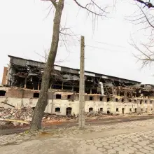 Zobacz zdjęcie: Rozbiórka zakładów ceramicznych w Bolesławcu