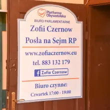 Zobacz zdjęcie: Biuro posłanki PO Zofii Czernow otwarte