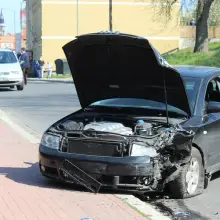 Zobacz zdjęcie: Wypadek na Gdańskiej, jedna osoba ranna