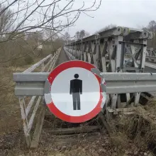Zobacz zdjęcie: Rozbiorą most w Świętoszowie, będzie kładka dla pieszych?