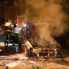 Zobacz zdjęcie: Pożar auta przy ul. Piotra i Pawła