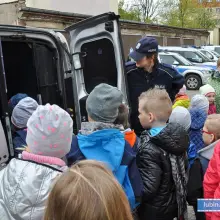 Zobacz zdjęcie: Niezwykli goście w lubińskiej komendzie