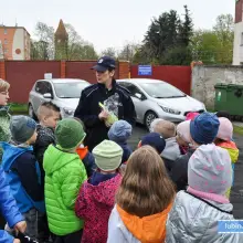 Zobacz zdjęcie: Niezwykli goście w lubińskiej komendzie