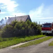 Zobacz zdjęcie: Pożar domu w Krzyżowej