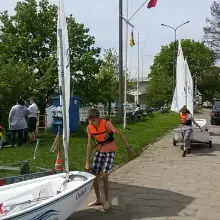 Zobacz zdjęcie: Młodzi żeglarze z Bolesławca rozpoczęli starty w regatach. Z sukcesami!