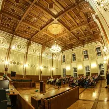 Zobacz zdjęcie: Sala w Sądzie Rejonowym w Bolesławcu