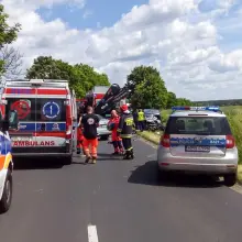 Zobacz zdjęcie: Wypadek pod Chościszowicami – dwie osoby ranne, jedna ciężko