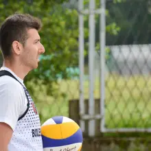 Zobacz zdjęcie: Wałbrzyscy strażacy najlepsi w siatkówce plażowej. Bolesławianie drudzy