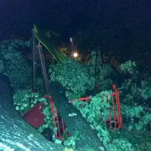 Zobacz zdjęcie: Nawałnica zniszczyła plac zabaw w Parku Miejskim