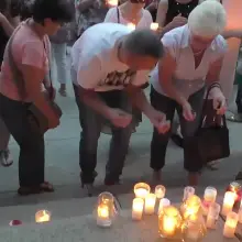 Zobacz zdjęcie: Ponad 150 osób protestowało przed bolesławieckim sądem