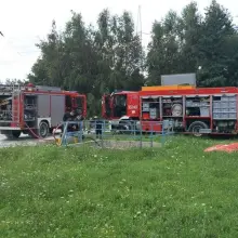 Zobacz zdjęcie: Wyciek kwasu siarkowego w zakładzie Surmin-Kaolin