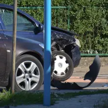 Zobacz zdjęcie: Zderzenie Skody i Forda na krzyżówce koło Lewiatana