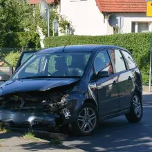 Zobacz zdjęcie: Zderzenie Skody i Forda na krzyżówce koło Lewiatana