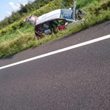 Zobacz zdjęcie: Wypadek między Czerną a Wykrotami. Trzy osoby ranne