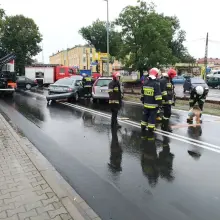 Zobacz zdjęcie: Trzy osoby ranne po zderzeniu trzech aut w Kruszynie