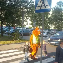 Zobacz zdjęcie: Strażnik Bóbr dba o bezpieczeństwo dzieci i młodzieży