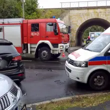 Zobacz zdjęcie: Wóz strażacki zderzył się z Hyundaiem