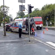 Zobacz zdjęcie: Wóz strażacki zderzył się z Hyundaiem