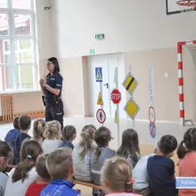 Zobacz zdjęcie: Bezpieczna droga do szkoły z lubińską policją