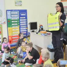 Zobacz zdjęcie: Bezpieczna droga do szkoły z lubińską policją