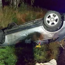 Zobacz zdjęcie: Wypadek na krajowej 30. Dwie osoby ranne