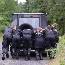 Zobacz zdjęcie: Walczą o puchar min. Macierewicza. Mistrzostwa na półmetku