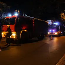 Zobacz zdjęcie: Akcja straży pożarnej przy ulicy Willowej