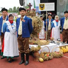 Zobacz zdjęcie: Wieniec z Nowej Wsi czwarty na Dożynkach Prezydenckich