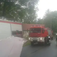 Zobacz zdjęcie: Wypadek i pożar w Starych Jaroszowicach