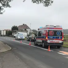 Zobacz zdjęcie: Wypadek w Łące. Jedna osoba ranna