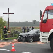 Zobacz zdjęcie: Wypadek w Łące. Jedna osoba ranna